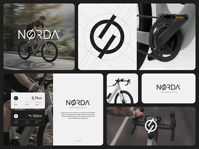 NORDA Logo Design and Branding abstract logo brand identity branding creative logo graphic design logo logo design logo designer logo inspirations logo mark logos logotype mark minimalist logo modern logo monogram logo print typography
