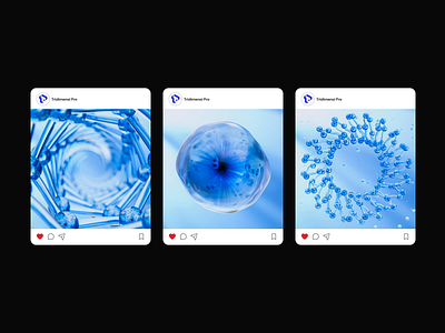 Molecule 3D Animation 3d 3d animation 3d blender abstract biology blue branding cells healthcare instagram template loop animation molecule motion graphics realistic