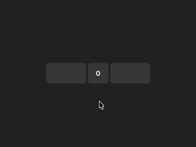 Balanced Stepper III animation balance button interaction design microinteractions minimal modulation pitch prototyping stepper swift swiftui ui ui animation ui design user input ux