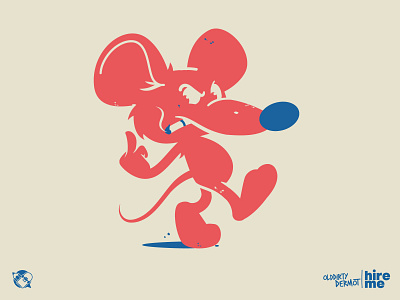 Friday Mascot character design graphics illustration mascot rat t shirt design tee design vector vector design