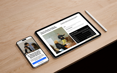 Website Design for a Nonprofit Organization | Webflow Project corporate website landing landing page ui uiux ux web design website website design