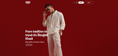 Boujee Outfit – Fashion E-Commerce Website Case Study branding design figma graphic design ui ux webdesign