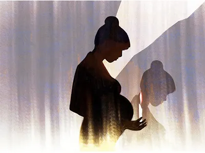 Maternal Death - Susie Ang for The Fuller Project conceptual illustration editorial illustration health illustration illustration zone illustrationart illustrationartist illustrationzone illustrator pregnancy susie ang the fuller project womens health