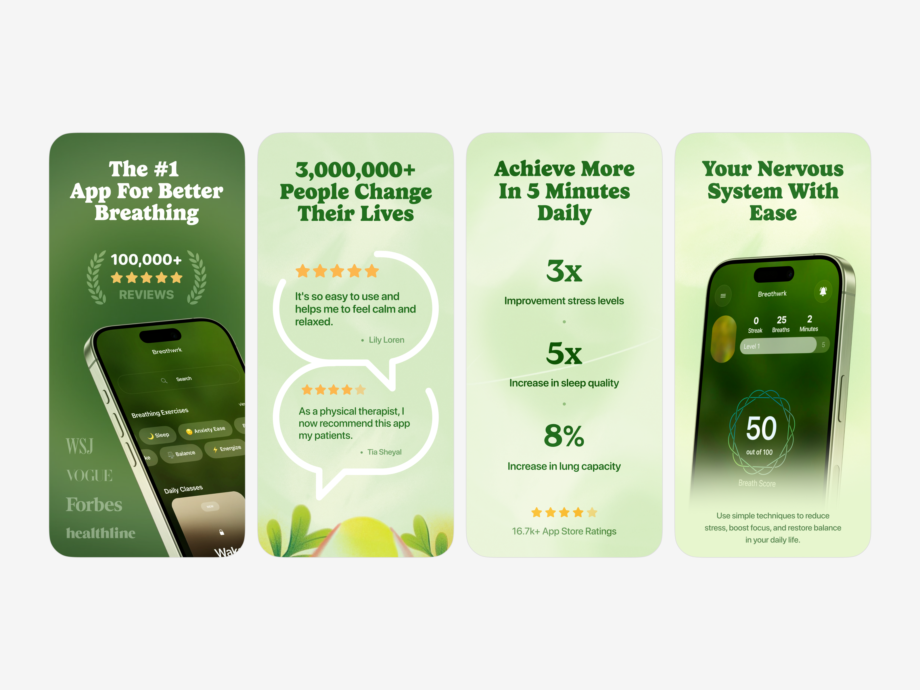 Example of App Store Screenshot Design