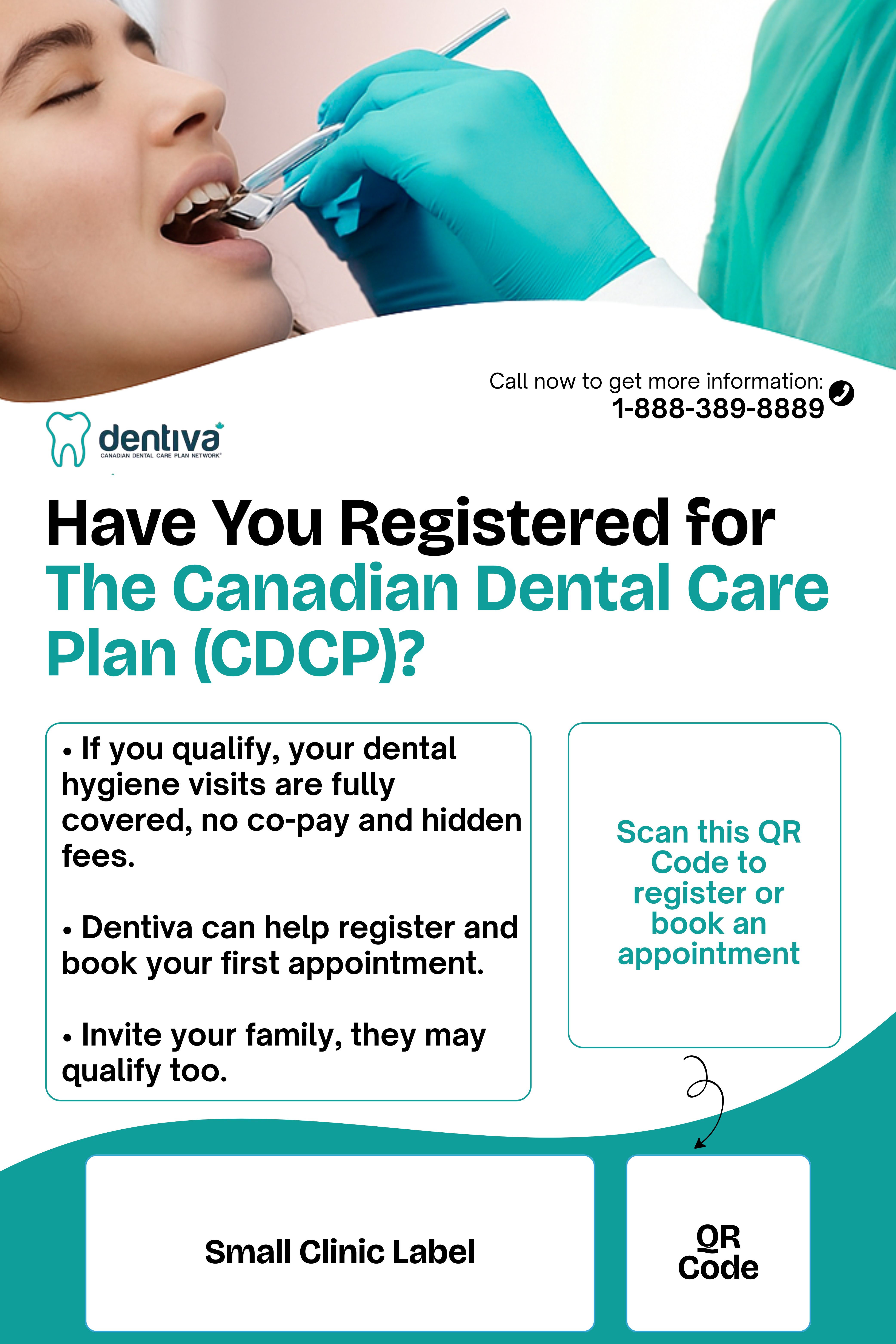 Dentiva Poster Design canva flyer design graphic design marketing design poster design