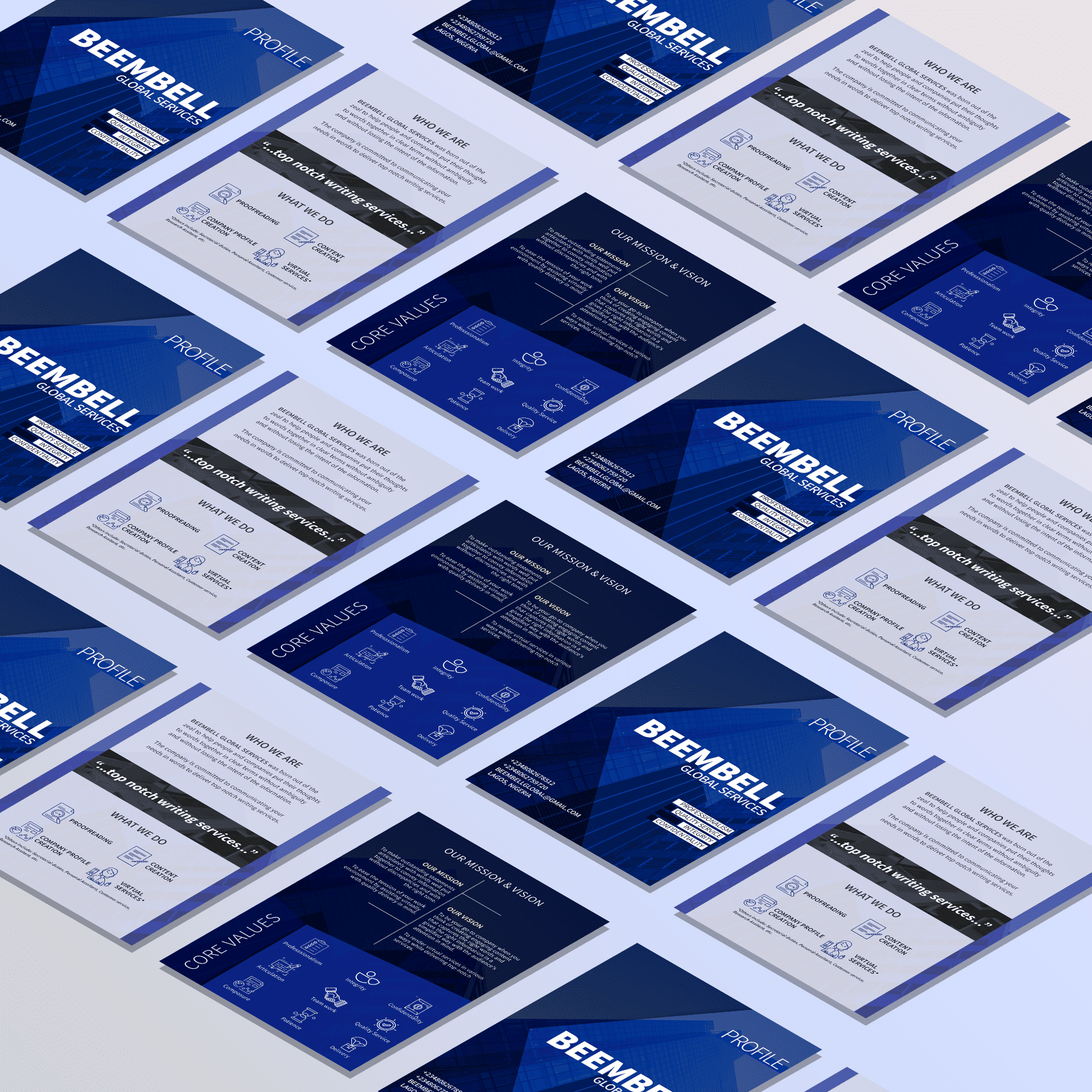 Beembell branding brochure design graphic design motion graphics