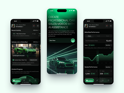 Mobile design for Automotive app design application design design interface ios app design mobile app product service startup ui uiux ux