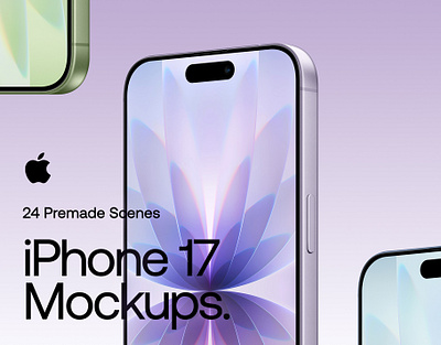 iPhone 17 Mockups app design app presentation apple download free iphone 17 iphone mockup mockup psd ui uiux