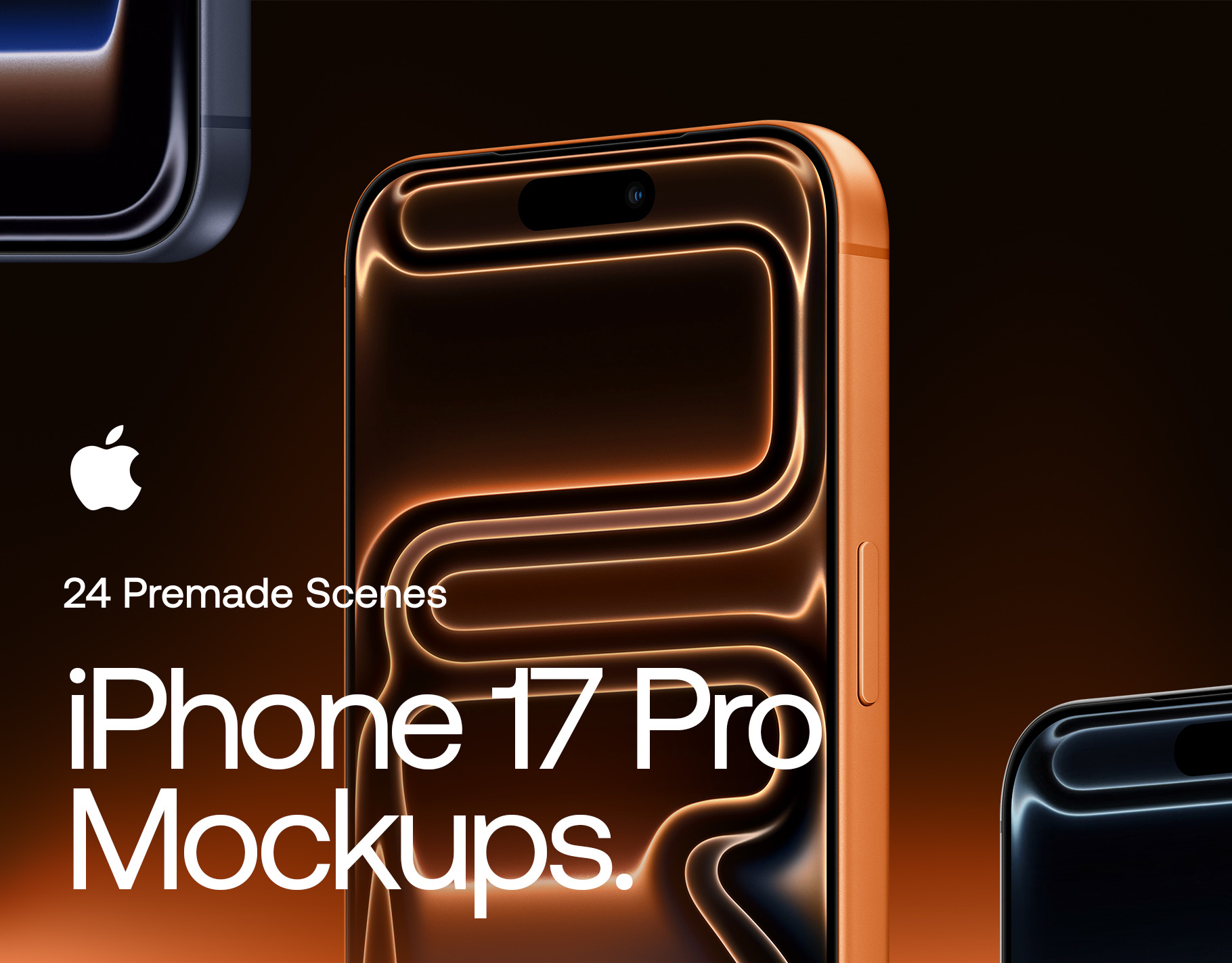iPhone 17 Pro Mockups app design app presentation apple download free iphone 17 iphone 17 pro iphone mockup mockup psd ui uiux