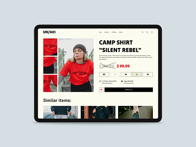E-Commerce Clothing Store branding clothingstore creativeui design ecommerce fashion graphic design illustration interfacedesign logo onlinestore productdesign ui visualdesign webapp webdesign website