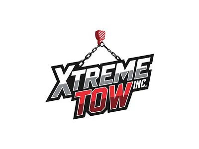 Xtreme Tow Inc branding design graphic design illustration logo logo design