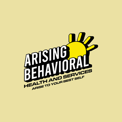 Arising Behavioral Health & Services branding design graphic design illustration logo logo design vector