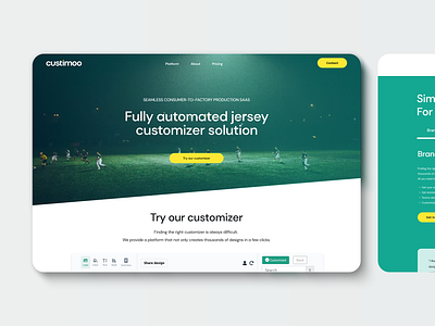Landing UI