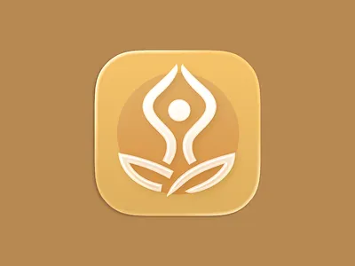 Inner calm - app icon app app icon meditation yoga