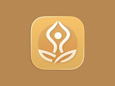 Inner calm - app icon app app icon meditation yoga