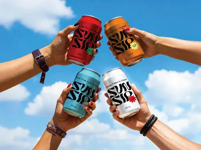 SunSip Juice Can Label Design brand design can design energy drink design energy drink packaging design juice brand design juice can design juice can label design juice packaging design label design packaging design print design sunsip top brand designers dribbble top packaging designer dribbble