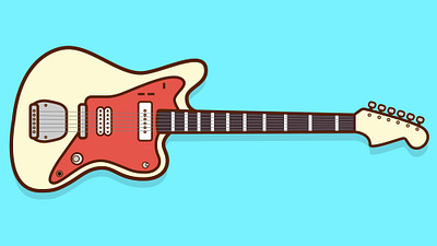 Fender Jazzmaster electric guitar guitar