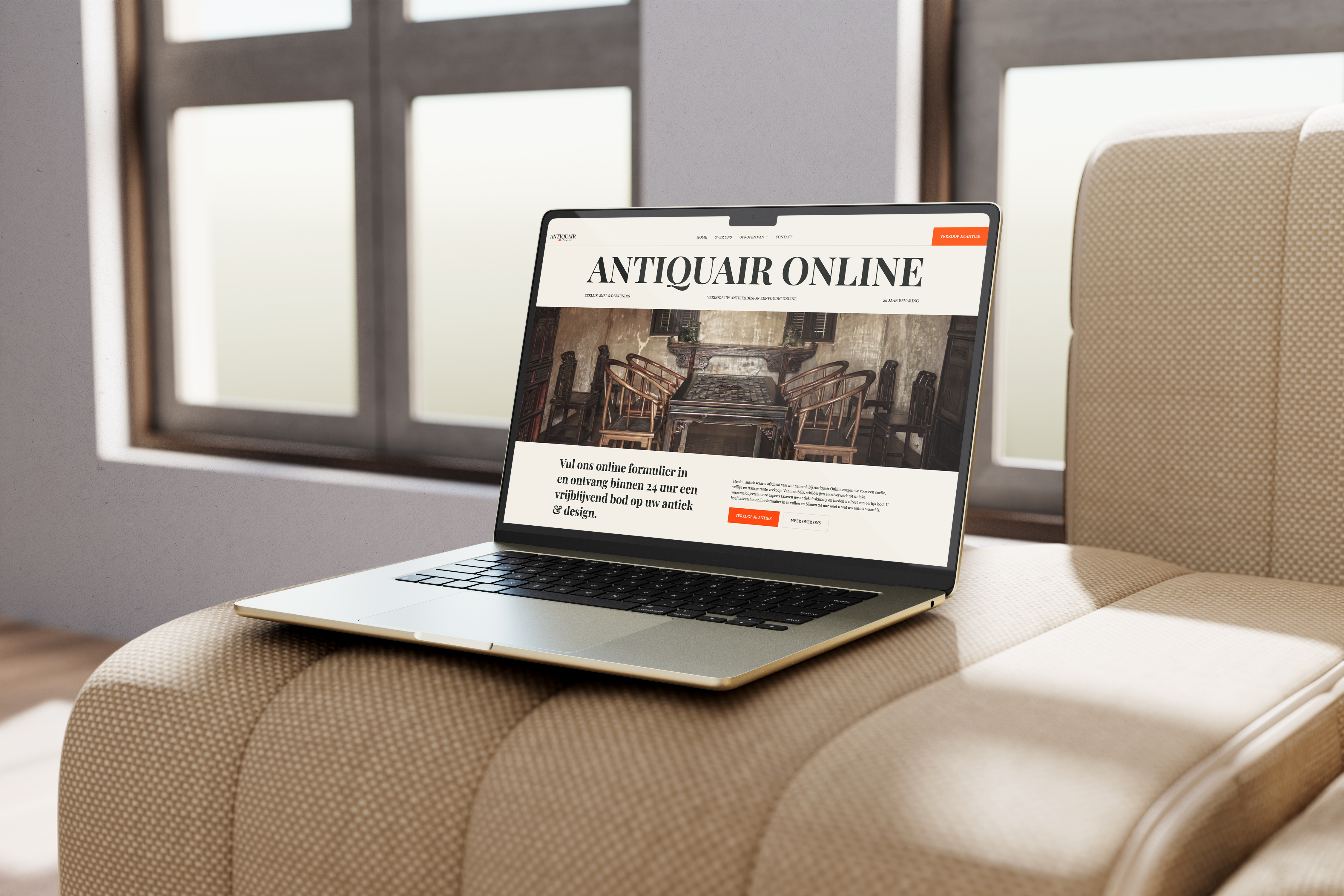 Example of Website (Re)design & Development