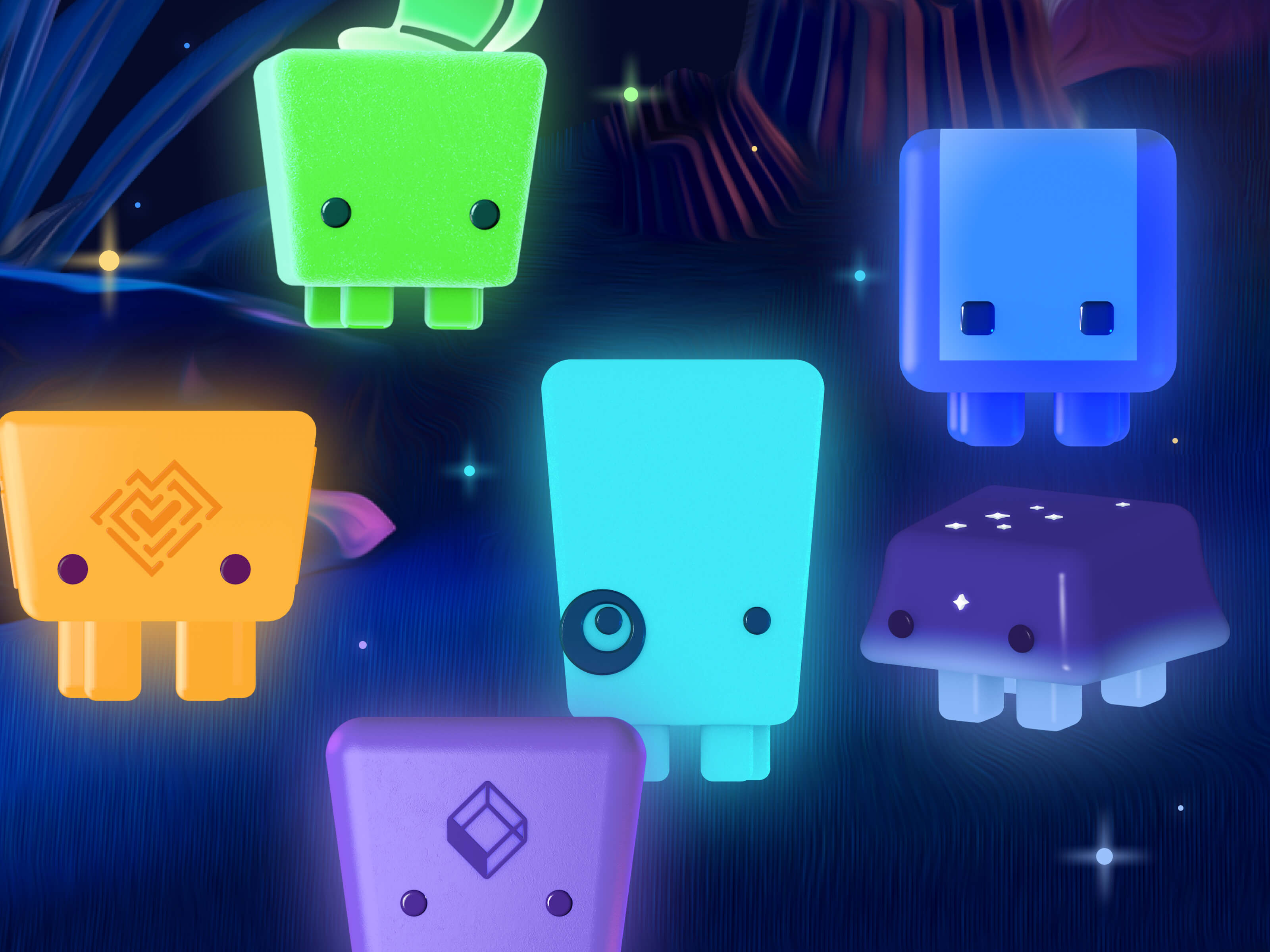 3D Brand Characters 3d 3d character 3d illustration 3d mascot character character design character design 3d mascot design