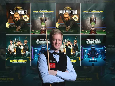 Snooker Media Pack — News, History & Training (2025) creative direction
