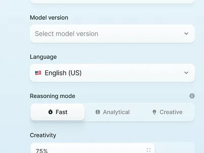 OKLCH components components dashboard form saas segmented control slider text input ui