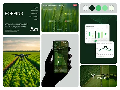 Eco Branding For Agtech Company brand brand designer brand sign ecology logo design logo designer nature packaging