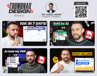 YouTube Thumbnail Design design eye catching thumbnail eye catching thumbnail design graphic design thumbnail video thumbnail youtube thumbnail banner youtube thumbnail design