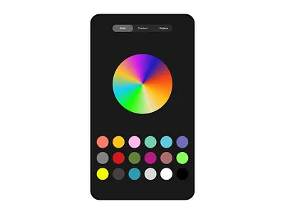 Daily UI #060 - Color Picker color palette color picker colors daily 100 challenge daily ui picker ui design