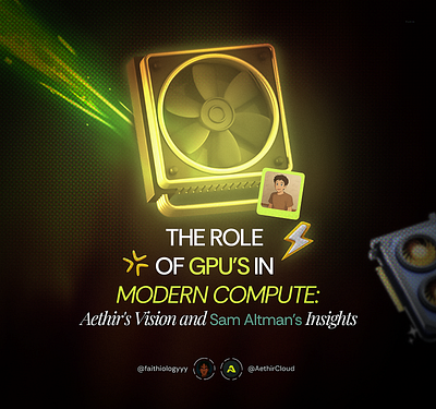 Aethir Visuals graphic design