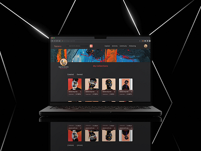NFT Royalty Share Dapp branding dapp design illustration nft product design ui ux web app web3
