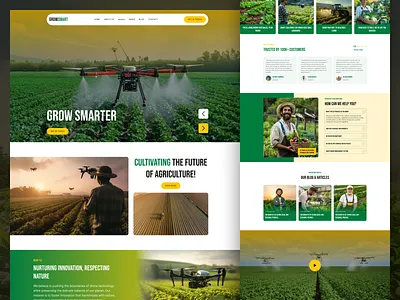 Grow Smarter Landing Page Design web design trends 2020