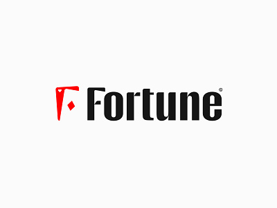 Fortune Casino - Logo Design animation cards casino casino logo clever design dragisa trojancevic fortune casino giletroja illustration logo logo design minimalism poker poker logo smart typography ui