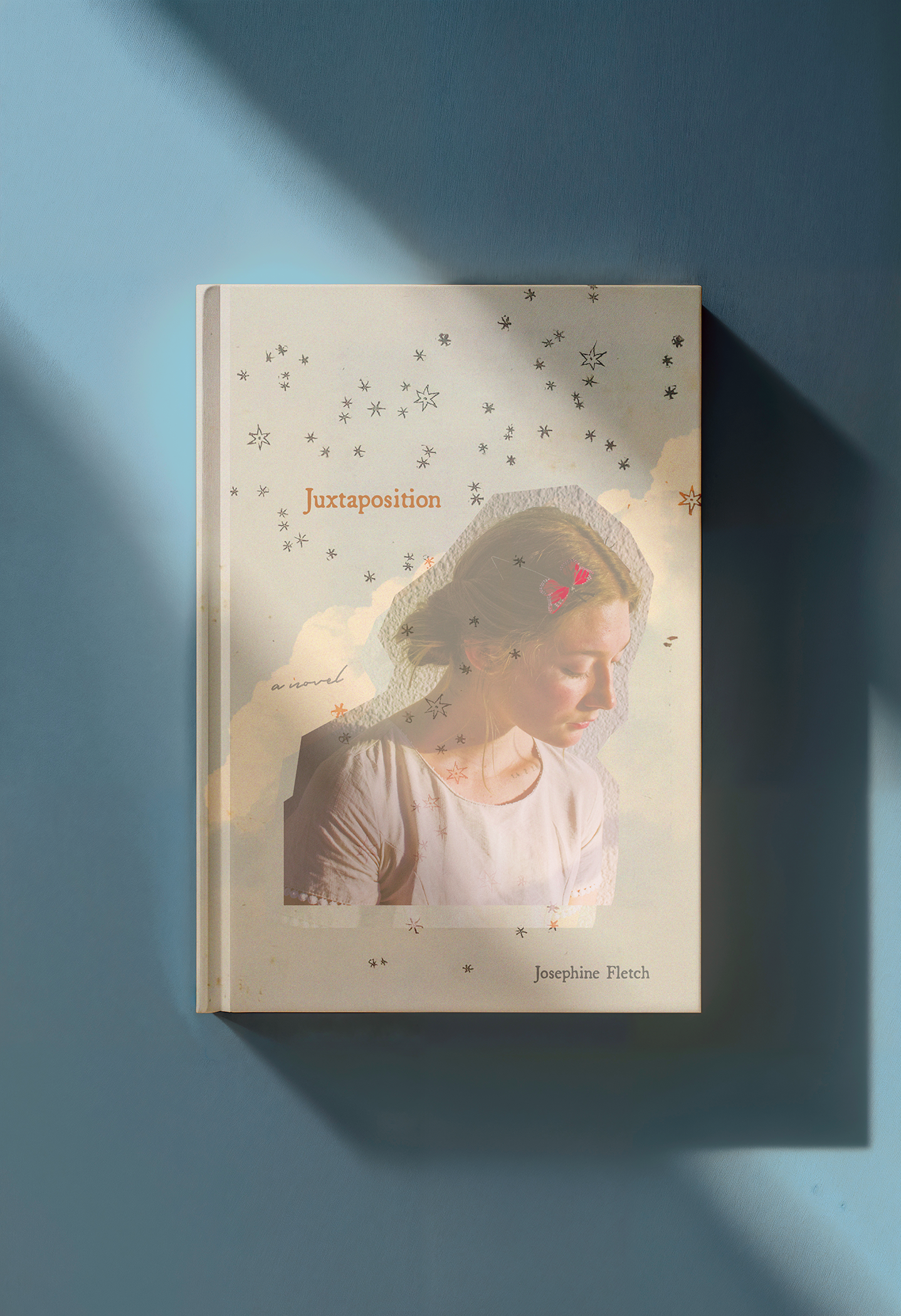 Book Cover Design | Juxtaposition book cover design graphic design photography print design typography