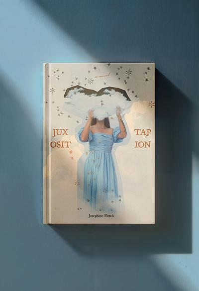 Book Cover Design | Juxtaposition book cover design graphic design photography print design typography