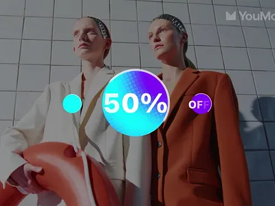 Neon Titles - Trendy Motion Pack ad animation bright colorful design dynamic edit fashion futuristic glow gradient modern motion motiondesign neon promo stylish titles trendy typography