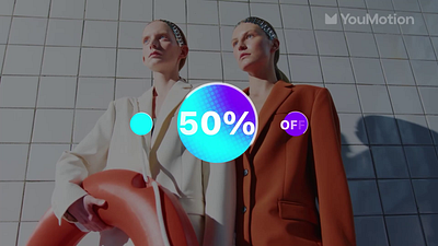 Neon Titles - Trendy Motion Pack ad animation bright colorful design dynamic edit fashion futuristic glow gradient modern motion motiondesign neon promo stylish titles trendy typography