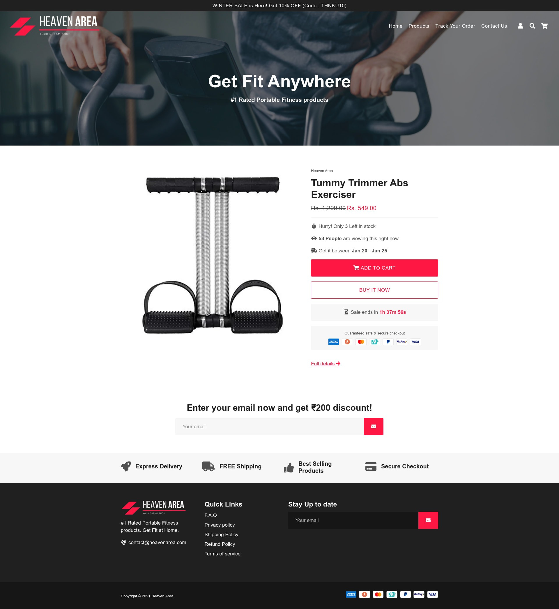 Example of Professional Website Development