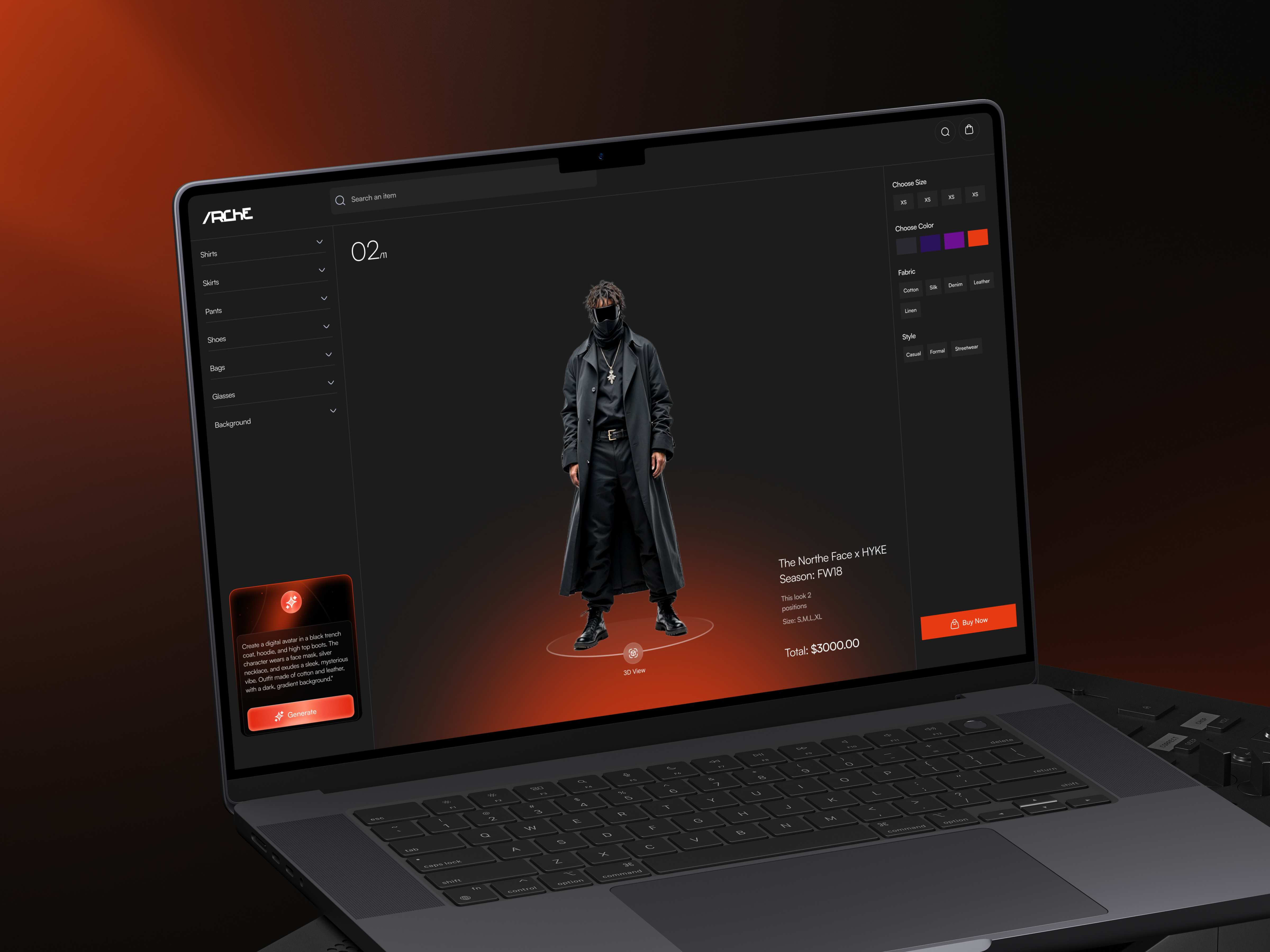 Fashion Website | E-Commerce Dark UI 3dui clothing clothingstore dark ui darkmodeui digitalfashion e commerce ecommercedesign fashion fashionwebsite juicelab landing page marketplace onlinestore shopify ui ux uidesign user interface webdesign website