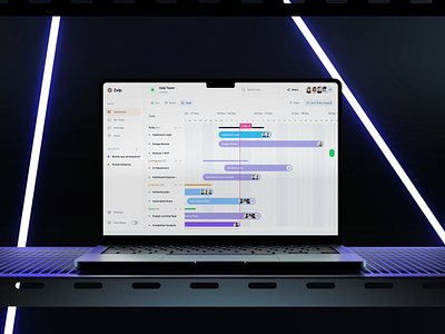 Zelp- Project managmenet tool branding dashboard graphic design illustration kaban product design project management task ui web app