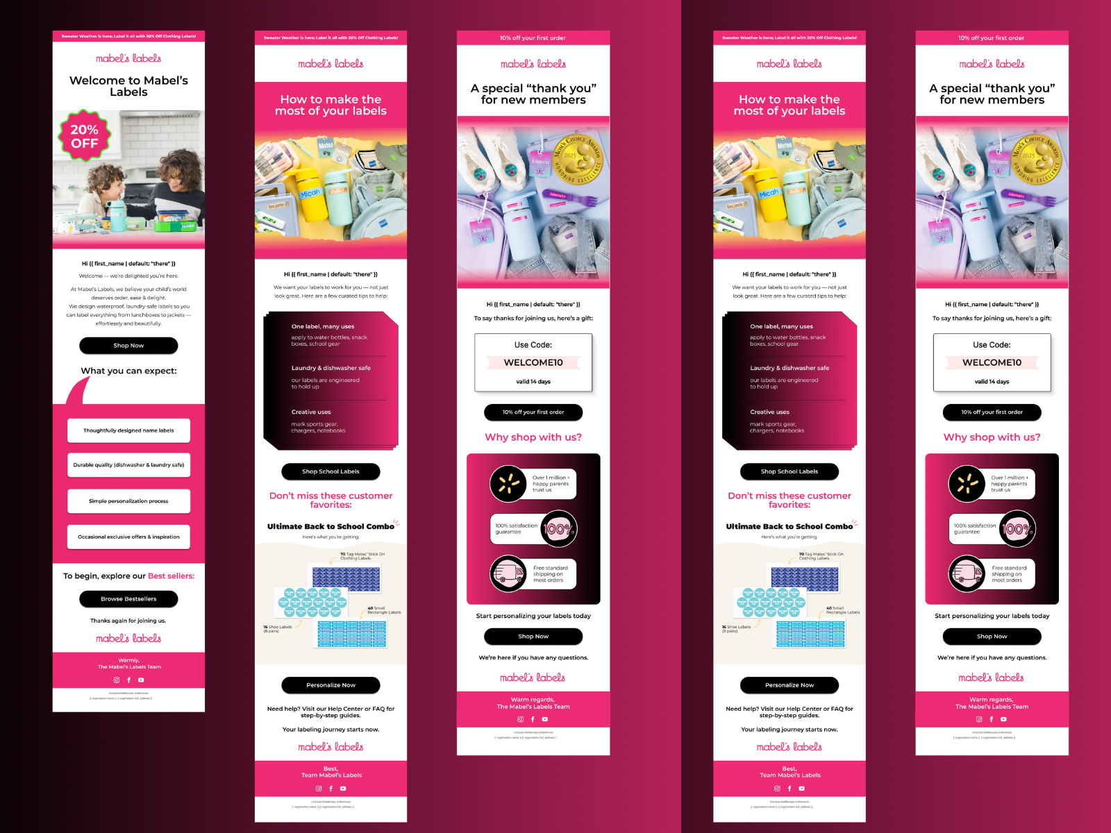 Example of Klaviyo Email Marketing Solution