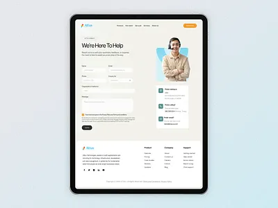 Contact Form UI for Recruiting Agency agencycontact circle contactformui contactus design inspiration designinspiration hiringplatform minimal playful recruitmentwebsite recuitingagency ui