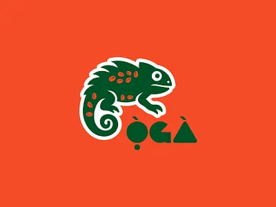 OGA streetwear brand branding chameleon chameleon logo clothing brand clothing brand logo clothing logo custom custom logo design logo logo design modern oga streetwear streetwear brand streetwear logo