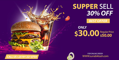 Billboard design advertisment banner graphic design