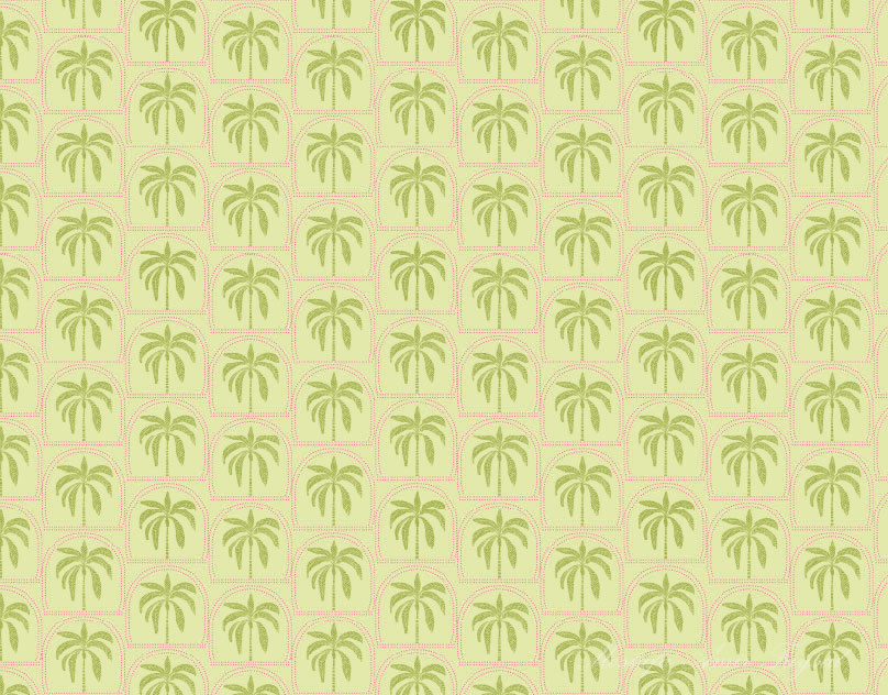 Example of Floral Seamless Pattern