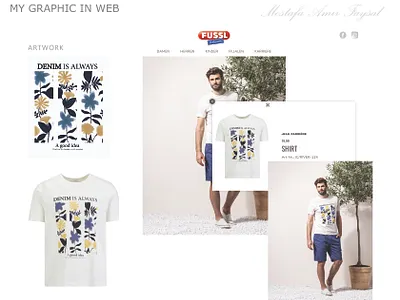 MY GRAPHIC IN WEB (MEN'S) adobe illustrator adobe photoshop apparel designer chest print fashion design graphic design illustration mens polo shirt seamless pattern t shirt