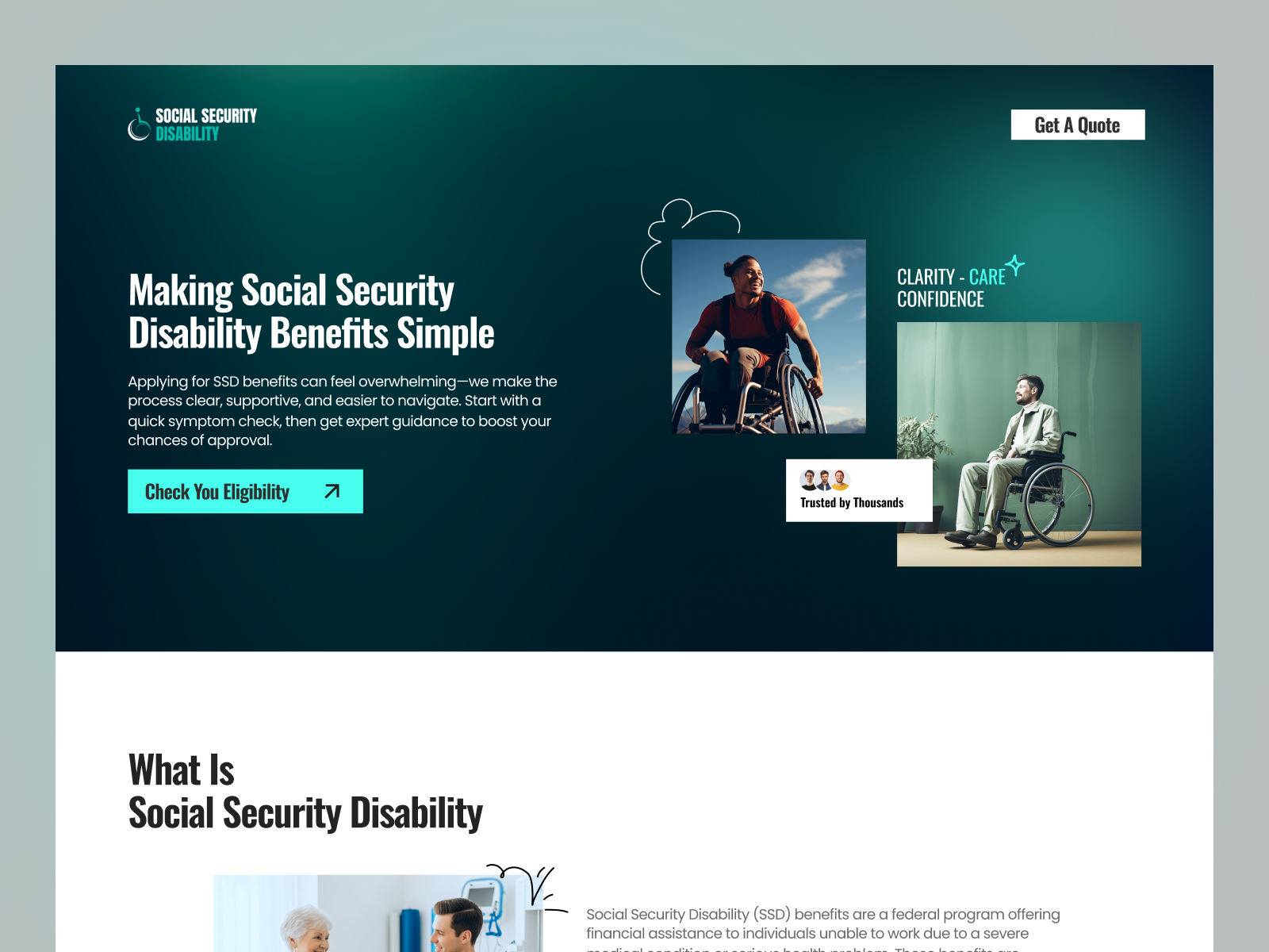MVP Landing Page Design design landing page mvp mvp design mvp website ui web design website design