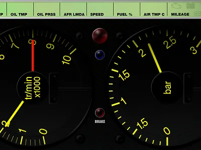 Lotus Type 98T Haltech Edition interface ui