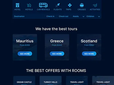 Travelix Website design travel travelix typography ui vector website