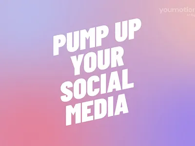 Social Media Feed Motion 3d agency alpha animation design feed gradient hand media mobile motion pastel phone promo scroll smooth social ui ux youmotion