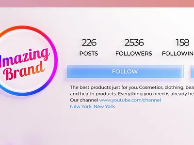 Social Media Grid Animation 3d agency alpha animation creative design digital gradient grid layout media minimal motion pastel promo smooth social ui ux youmotion